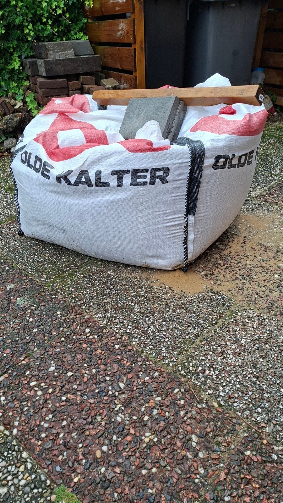 wit zand, halve bigbag, Ophalen, Ophoogzand