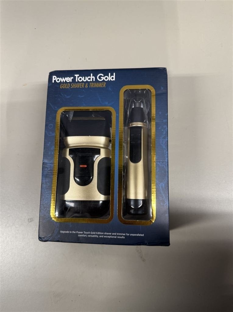 Scheerapparaat & Trimmer waterdicht Power Touch Gold met toi, Ophalen of Verzenden, Nieuw, Scheren en Epileren