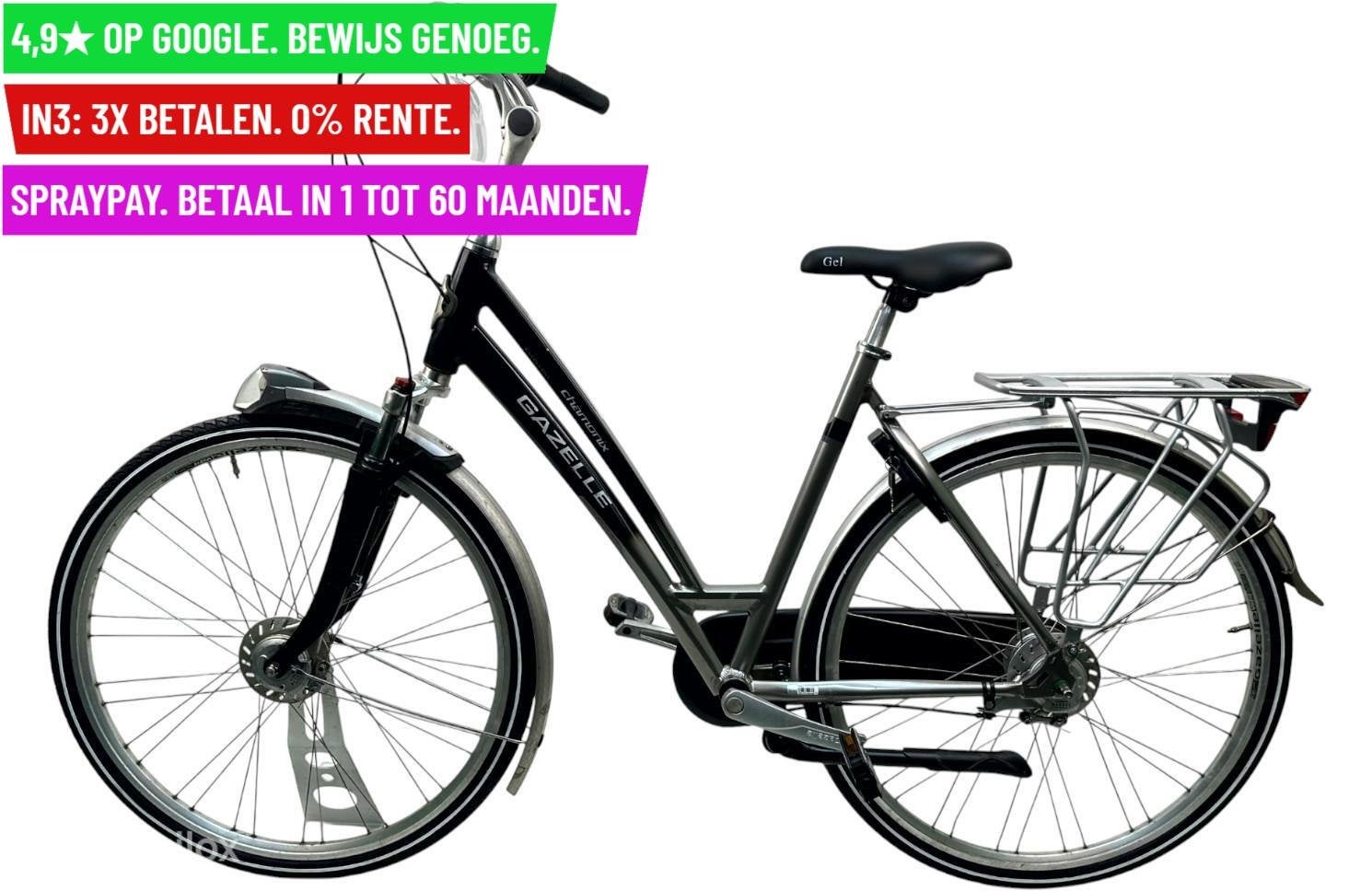 Damesfiets Gazelle Chamonix 28"/54cm/8ver-Garantie/Levering, 9713 Bv Groningen, Gebruikt, Gazelle, 56 cm of meer