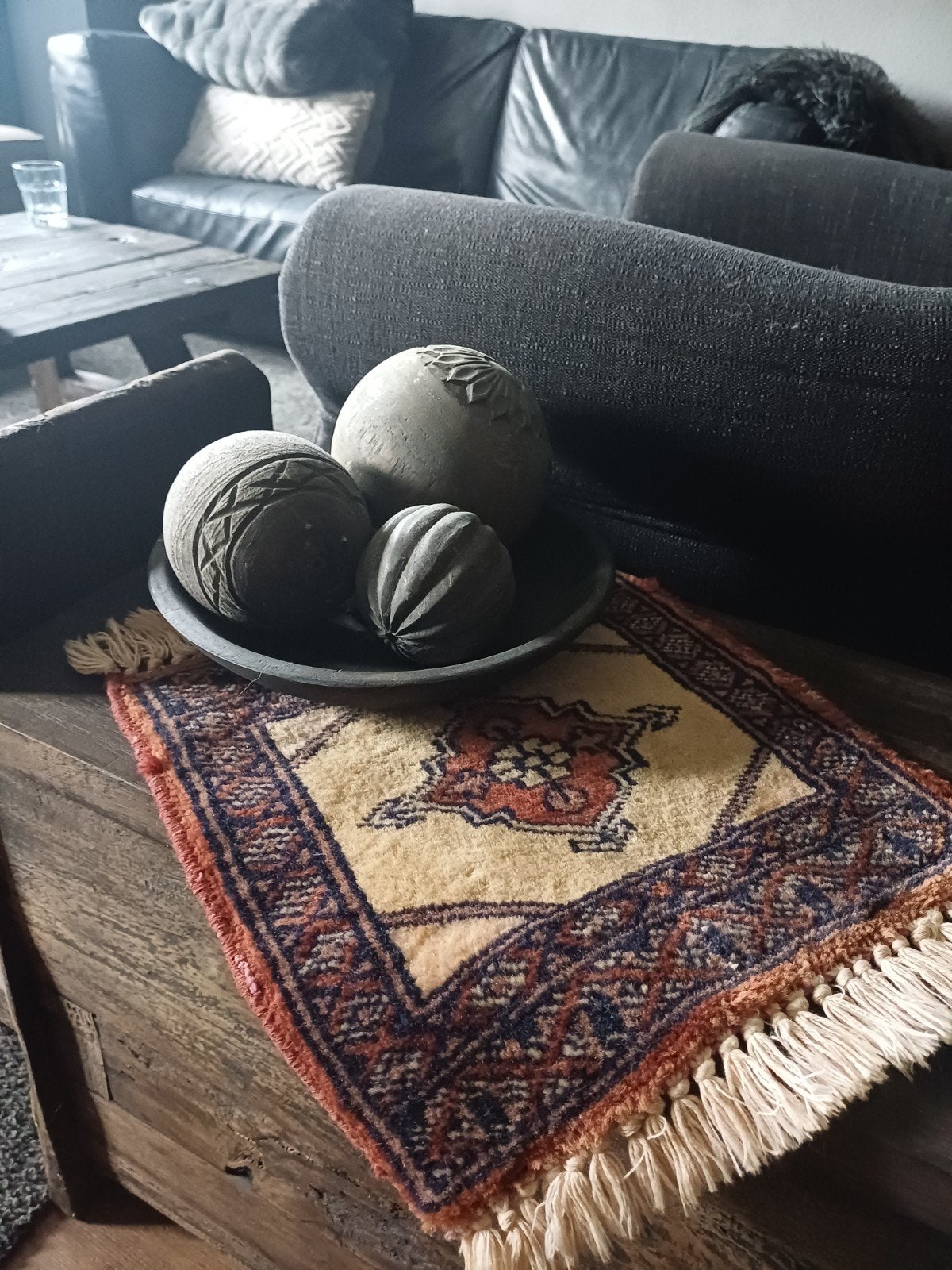 Perzisch tapijt tafel, Ophalen of Verzenden