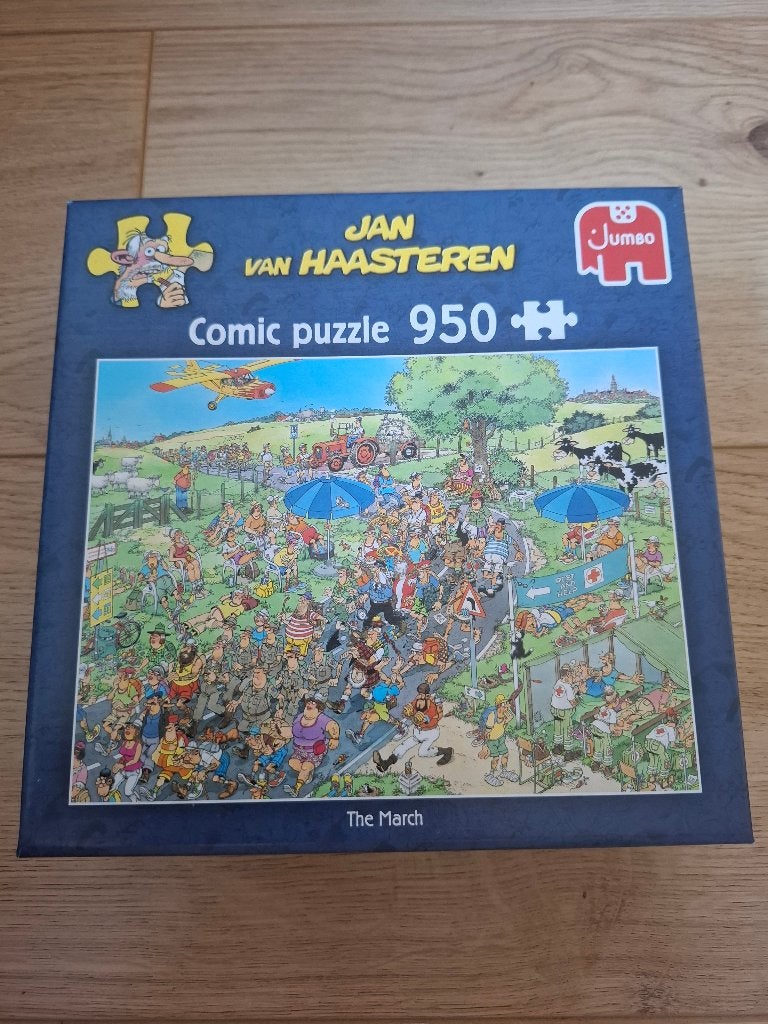 Jan van Haasteren puzzel (The March) NIEUW, Hobby en Vrije tijd, Denksport en Puzzels, Ophalen of Verzenden, 500 t/m 1500 stukjes
