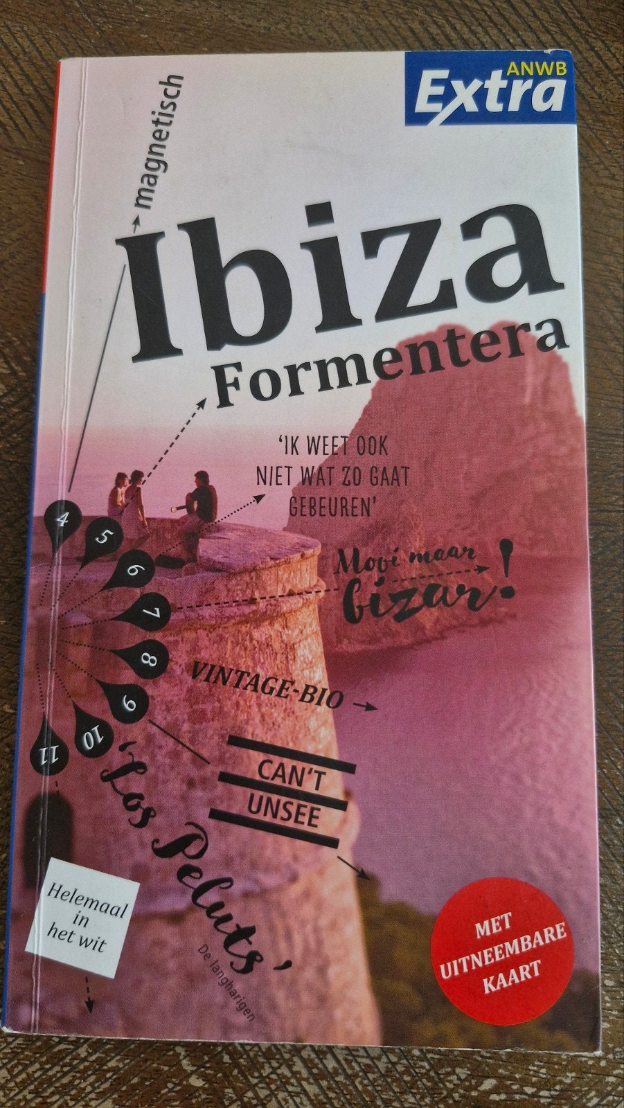 ANWB Extra Ibiza Formentera Reisgids - Met uitneembare kaart, Onbekend, Europa, Ophalen of Verzenden, Zo goed als nieuw