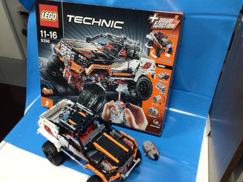 Lego Technic 9398 4x4 Crawler met afstandsbediening, Inclusief instructies, Gebruikt, Lego, Ophalen of Verzenden