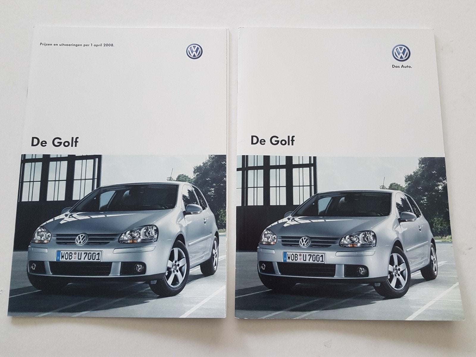 Diverse Brochures VW,  Volkswagen groep. Golf. Scirocco, Ophalen of Verzenden