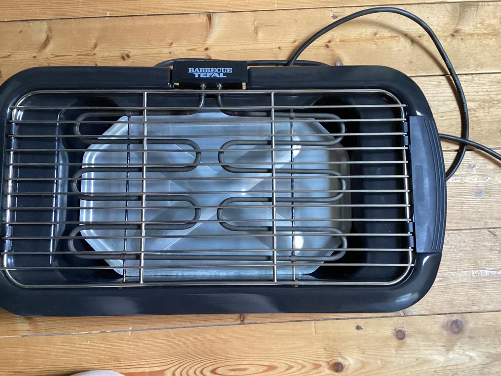 Tefal elektrische barbecue, Ophalen of Verzenden, Gebruikt