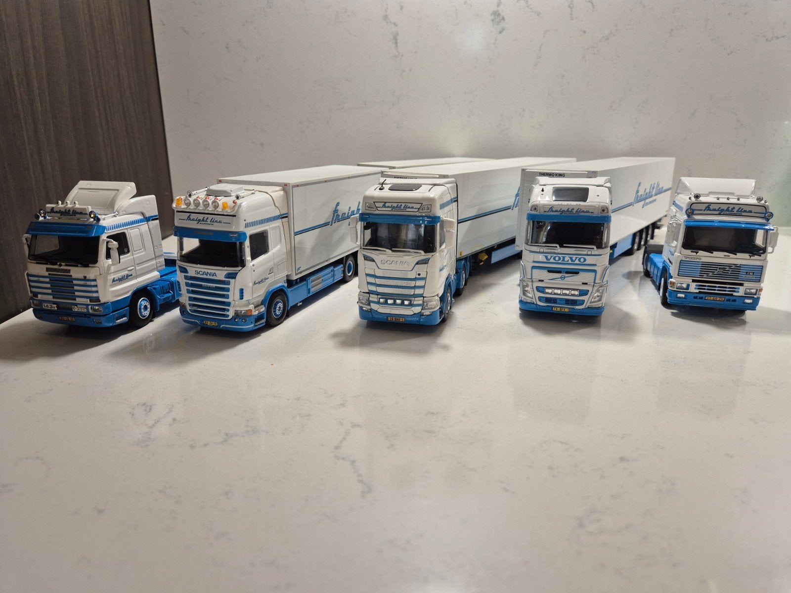Tekno/Wsi 1:50 Freightline, Ophalen of Verzenden, Zo goed als nieuw, Bus of Vrachtwagen, Tekno