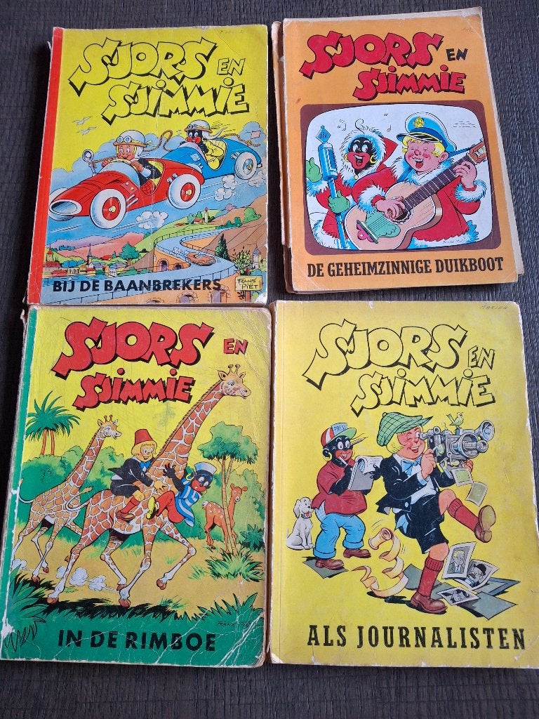 Sjors en Sjimmie stripboeken, Meerdere stripboeken, Ophalen, Gelezen