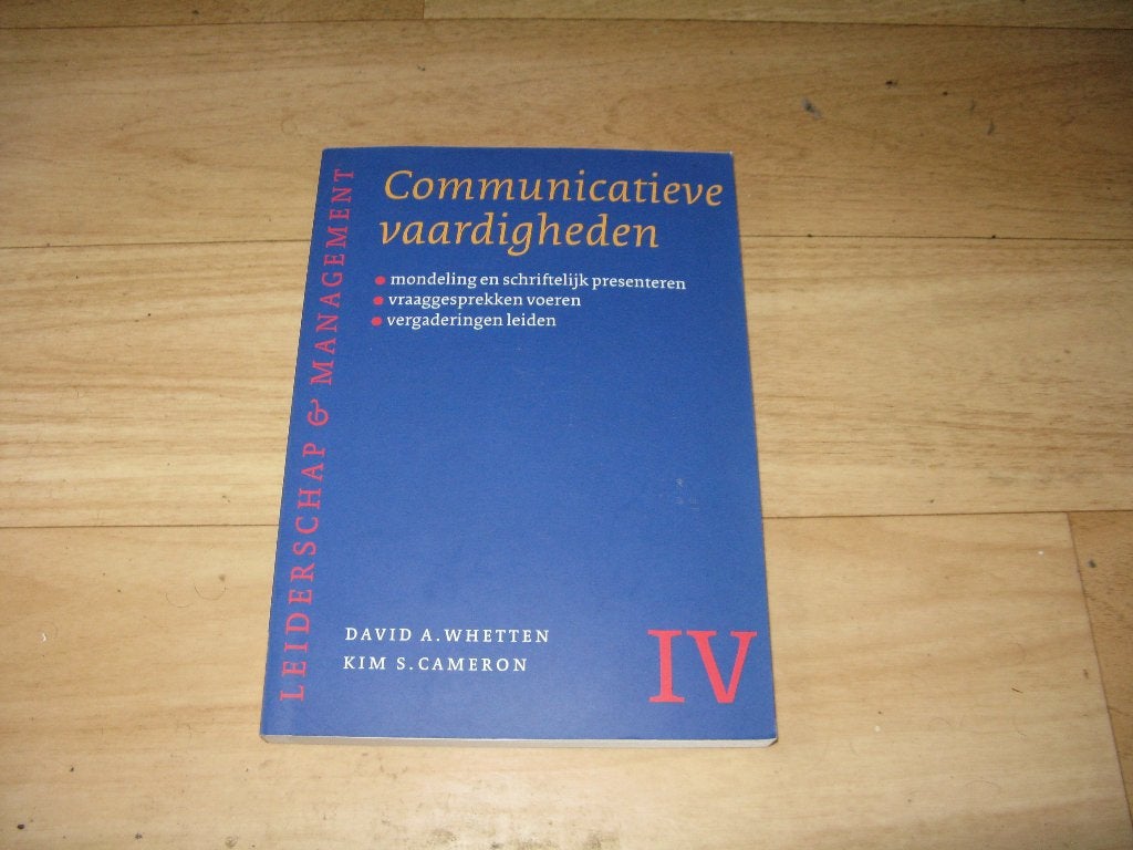 Communicatieve vaardigheden, Boeken, Advies, Hulp en Training, Zo goed als nieuw, Ophalen of Verzenden