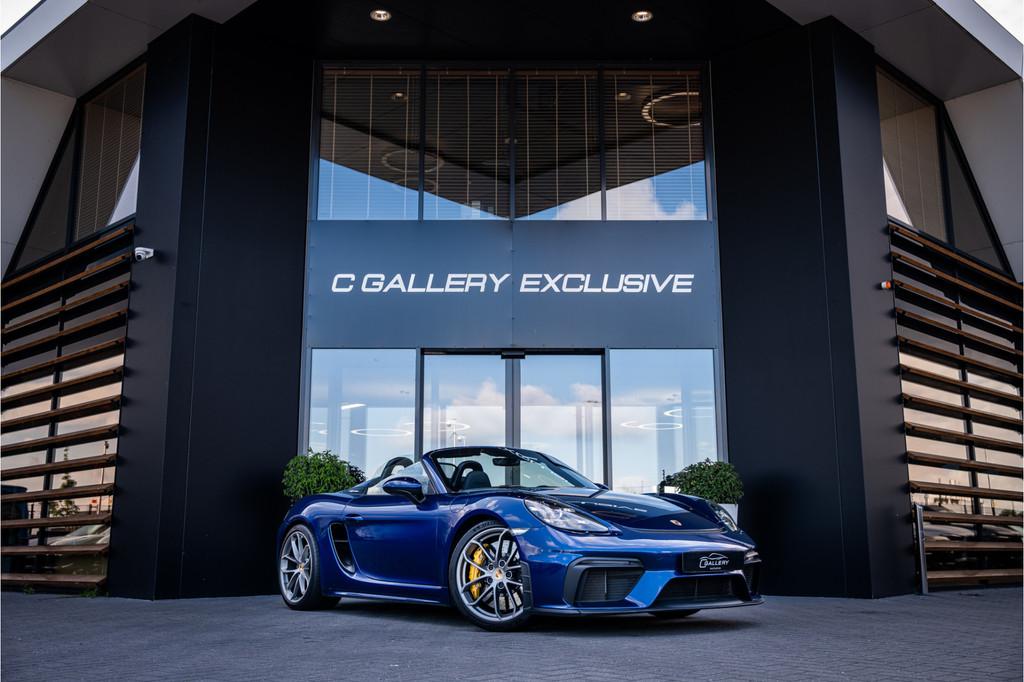 Porsche 718 Spyder 4.0 421PK - Keramisch | Sport Chrono + |, Automaat, Achterwielaandrijving, Gebruikt, Zwart