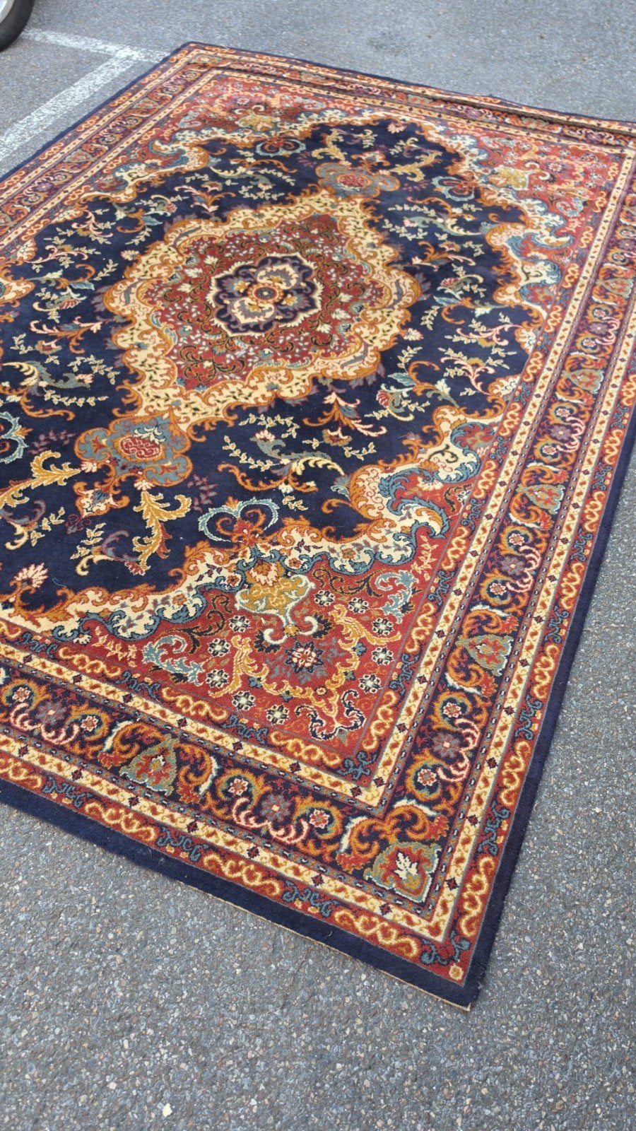 prachtig groot vintage Perzisch wollen tapijt 300x200!, Perzisch, 200 cm of meer, Ophalen of Verzenden, Zo goed als nieuw