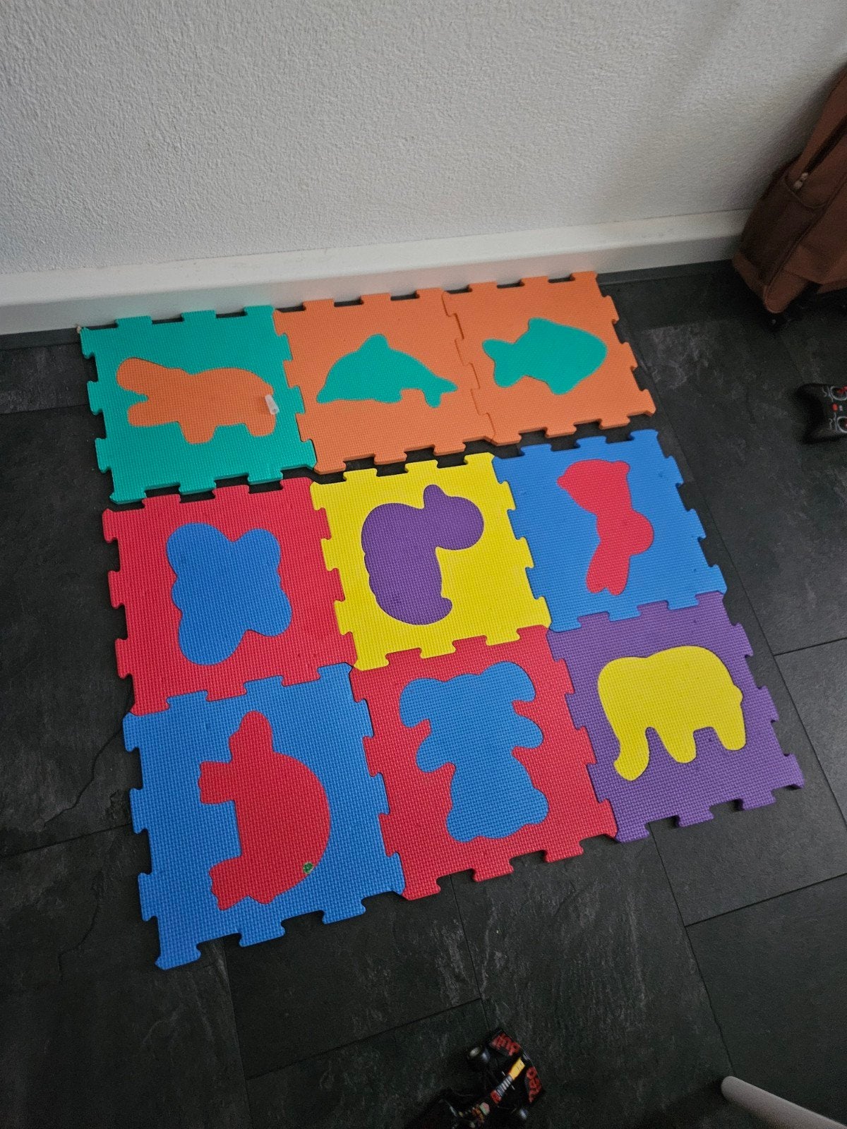 Puzzelmat, Ophalen
