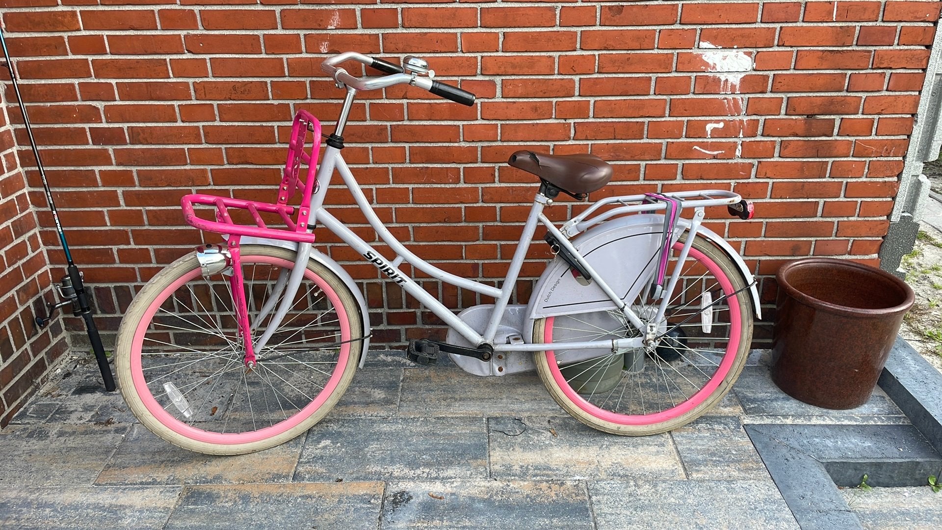 Leuke meisje fiets   24 inch  (Spirit), Ophalen of Verzenden, Gebruikt, Terugtraprem, 24 inch