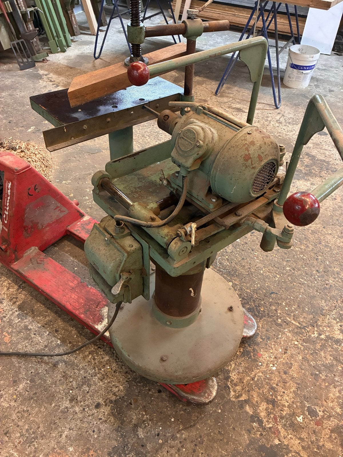 Langgatboor - Robuuste Houtbewerkingsmachine, Ophalen, Gebruikt, Elektrisch