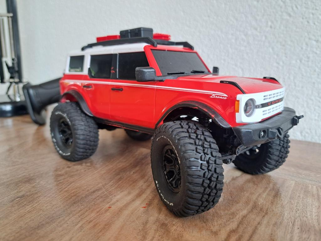 Axial Ford Bronco scx24 crawler v2, Elektro, Auto offroad, Ophalen of Verzenden, Zo goed als nieuw