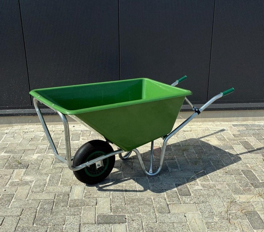 Kruiwagen Poly 160 liter 1 wiel nieuw, Ophalen of Verzenden, Nieuw, Handmatig