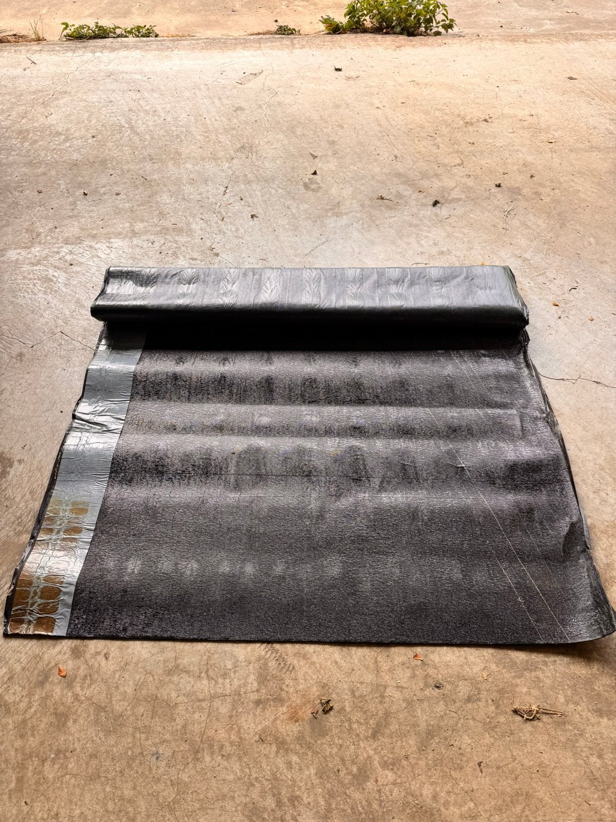 Roofing 10 x1m, Ophalen, Overige materialen, Zwart, Zo goed als nieuw
