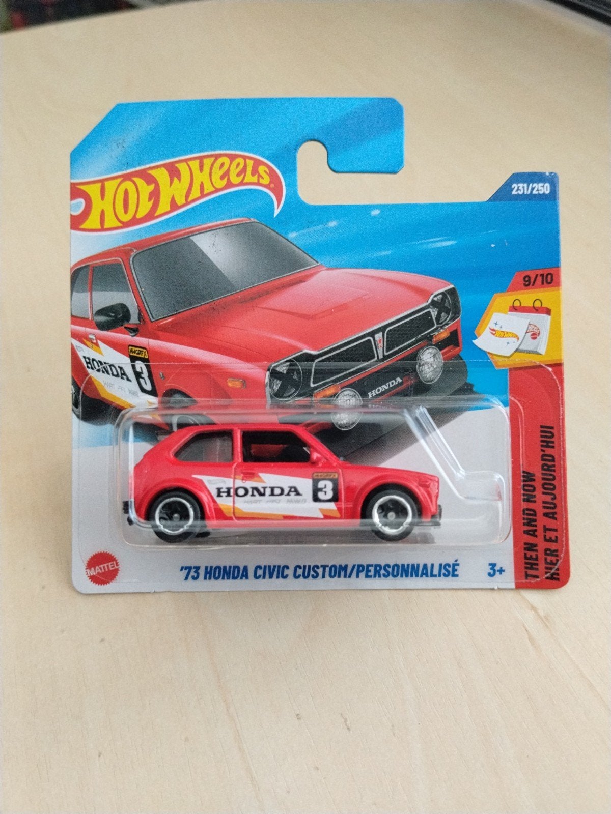 Hotwheels '73 honda Civic custom hot wheels, Ophalen of Verzenden, Nieuw, Auto