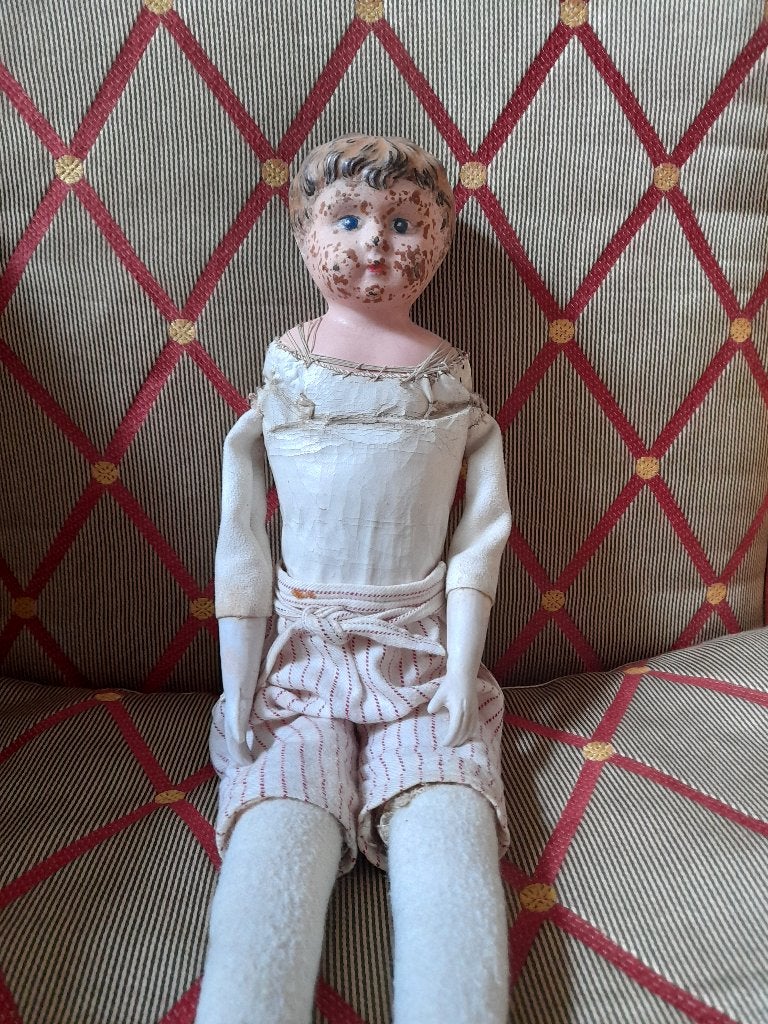 Antieke Minerva pop, 1920., Ophalen of Verzenden