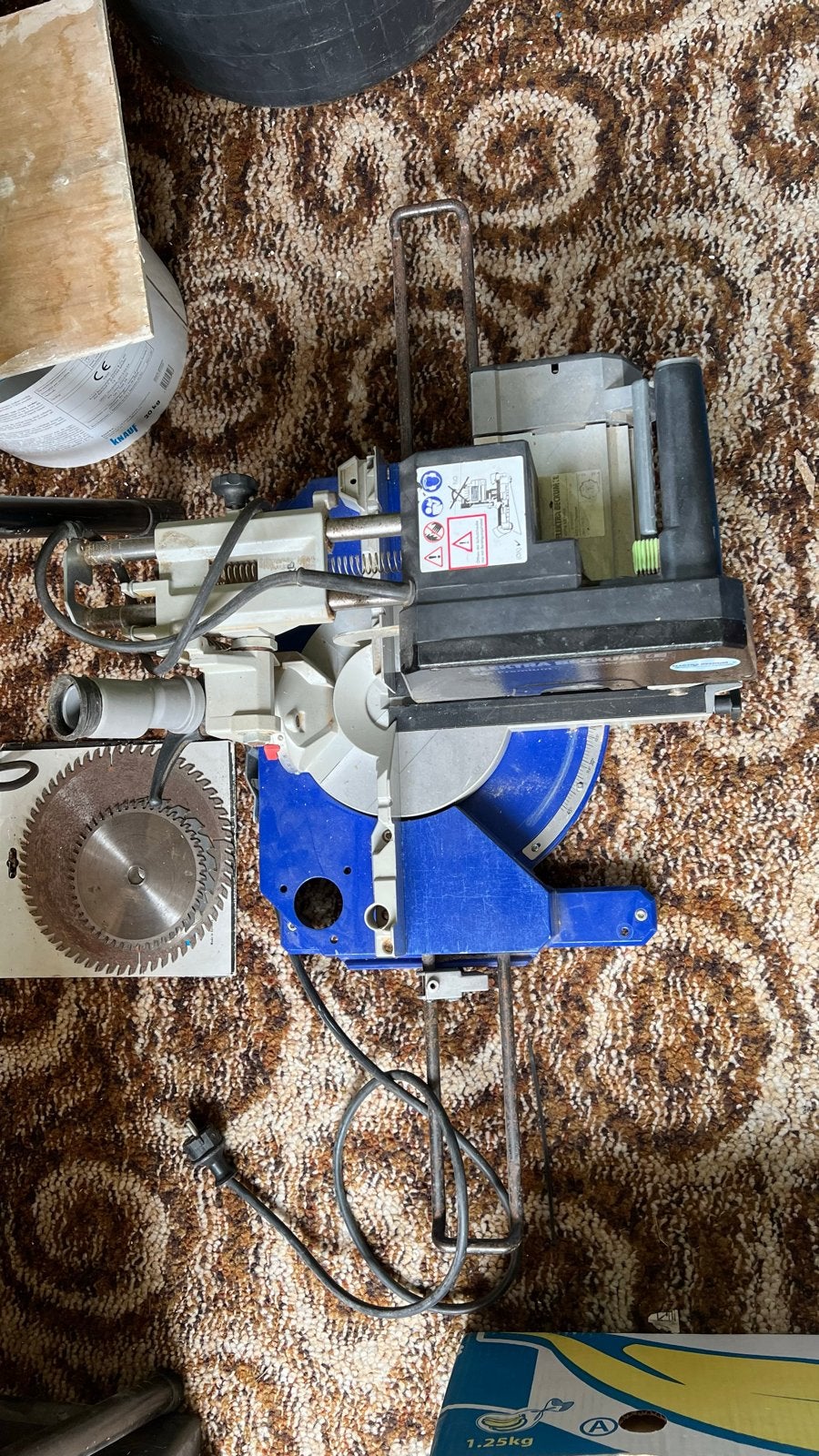 Elektra Beckum KGS Premium Afkortzaag - Metabo Germany, Ophalen, Gebruikt, 70 mm of meer, Afkortzaag
