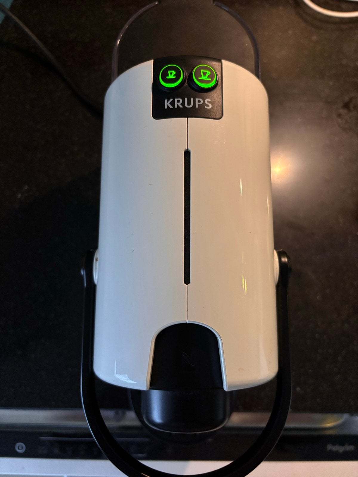 Nespresso Krups Inissia xn 1001, Ophalen, Espresso apparaat, Zo goed als nieuw, 1 kopje