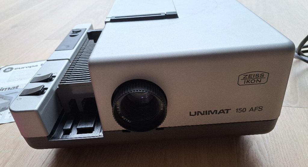 Vintage Zeiss IKON Unimat 150AFS Dia-projector, Ophalen, Zo goed als nieuw