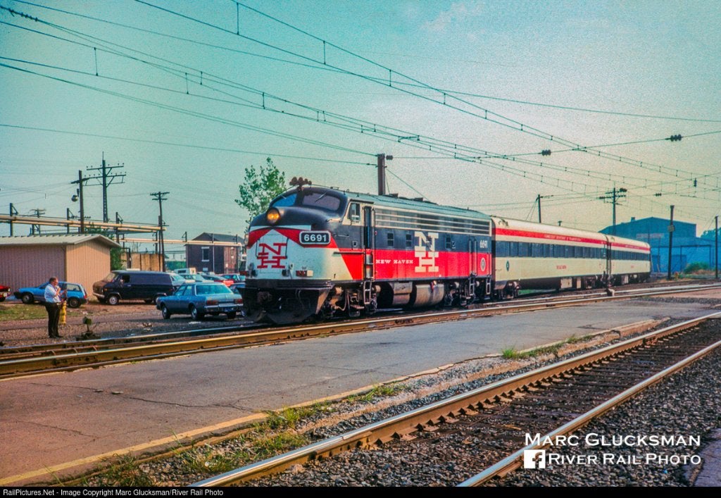 MARKLIN 3062+4062 USA diesel-dubbelloc F7 ,,NEW HAVEN nr 337, Wisselstroom, Locomotief, Ophalen of Verzenden, Zo goed als nieuw