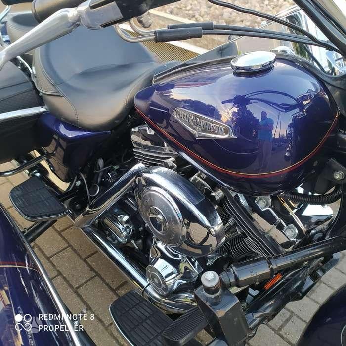 UNIEK HARLEY DAVIDSON ZIJSPAN COMB., Motoren, 2 cilinders, Gebruikt, 1450 cc