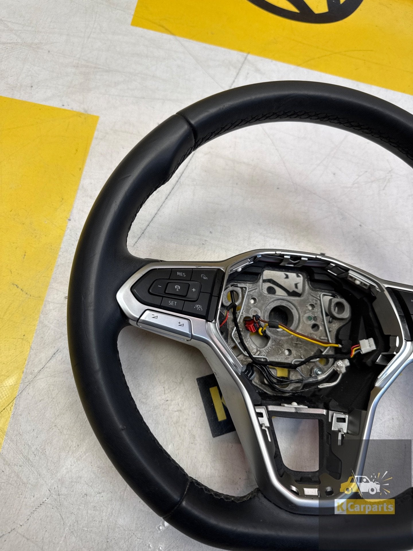 VW Golf 8 Stuur Leer MF+ACC+VIEW+F1 5H0419089EP, Auto-onderdelen, Besturing, Info@fabrikant.eu, Ophalen of Verzenden, Fabrikant BV