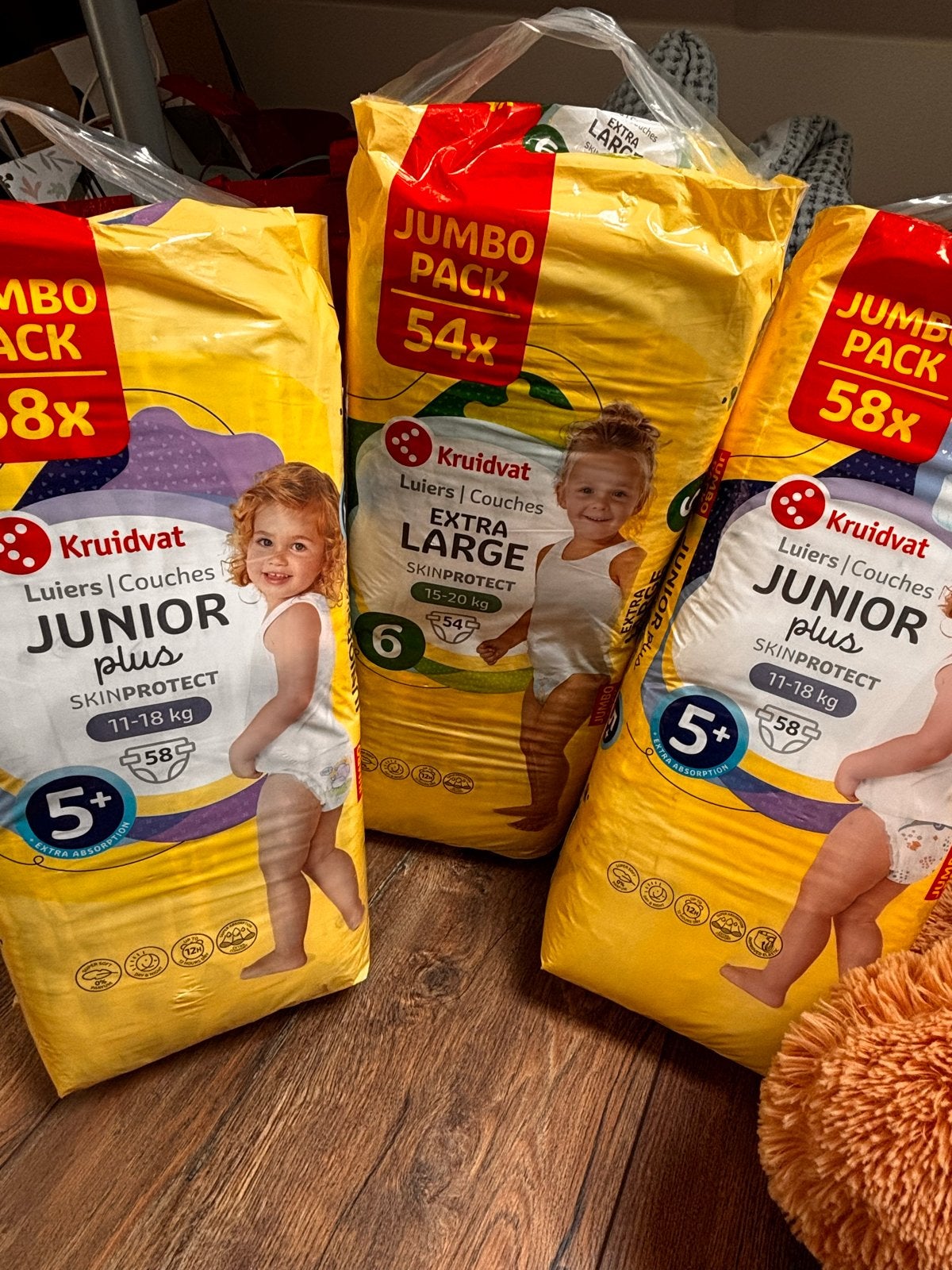 Kruidvat Luiers Jumbo Pack - Diverse Maten, Ophalen, Nieuw
