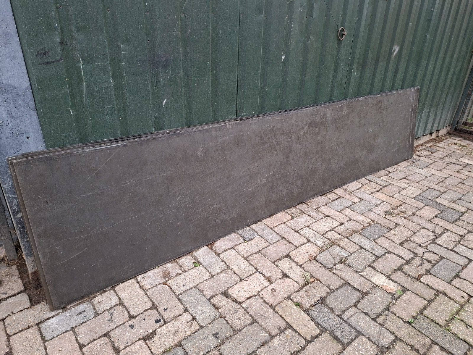 5 bruine plexiglas platen, Doe-het-zelf en Verbouw, Platen en Panelen, Ophalen, Gebruikt