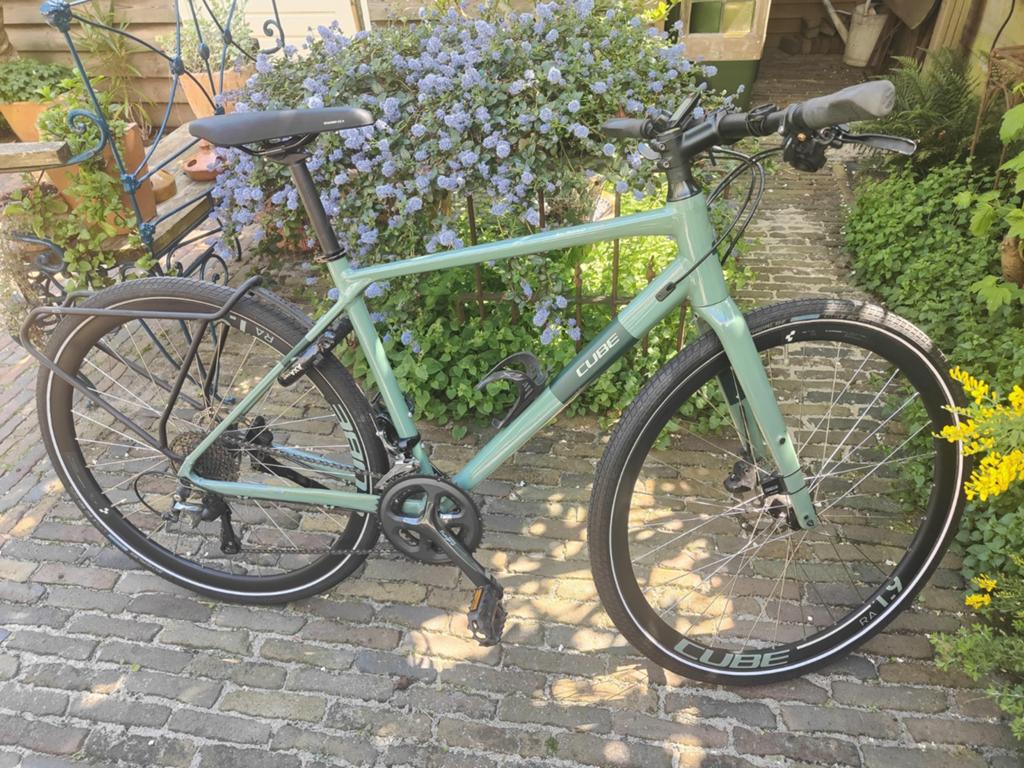 Cube SL Road Pro unisex fiets met accessoires, Fietsen en Brommers, Fietsen | Heren | Herenfietsen, Zo goed als nieuw, Overige merken