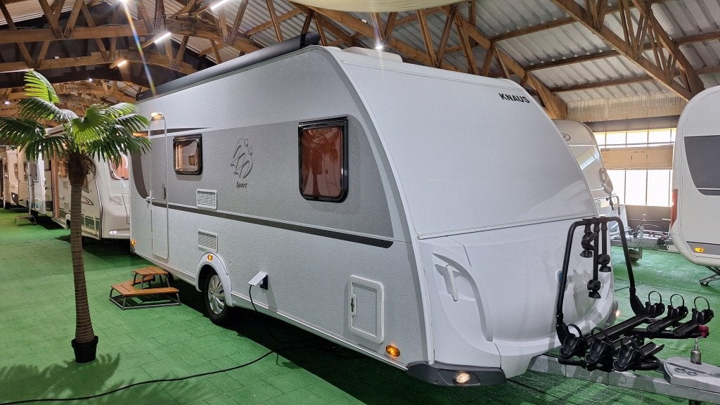 Knaus Sport 500 FDK 3Stapelbed/Airco/Luifel, Standaardzit, Overige typen, Bedrijf, Meer dan 6