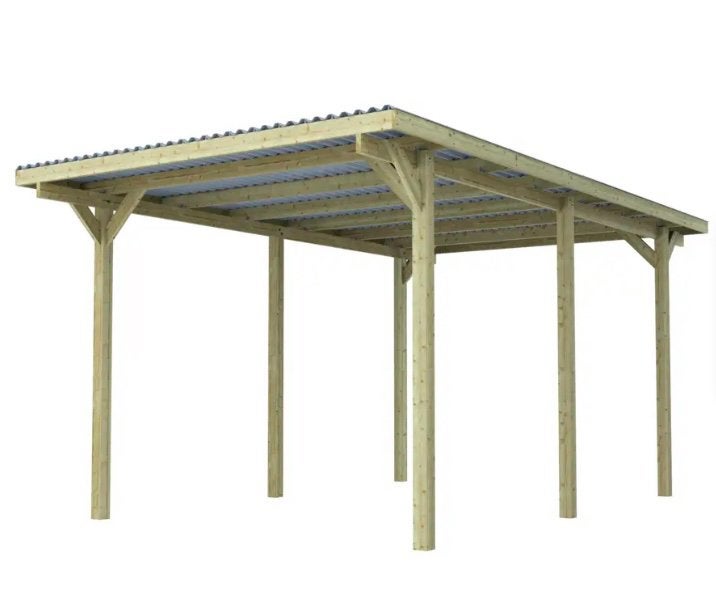 Nieuwe carport 300x500, Tuin en Terras, Overkappingen, Ophalen, Nieuw, Carport