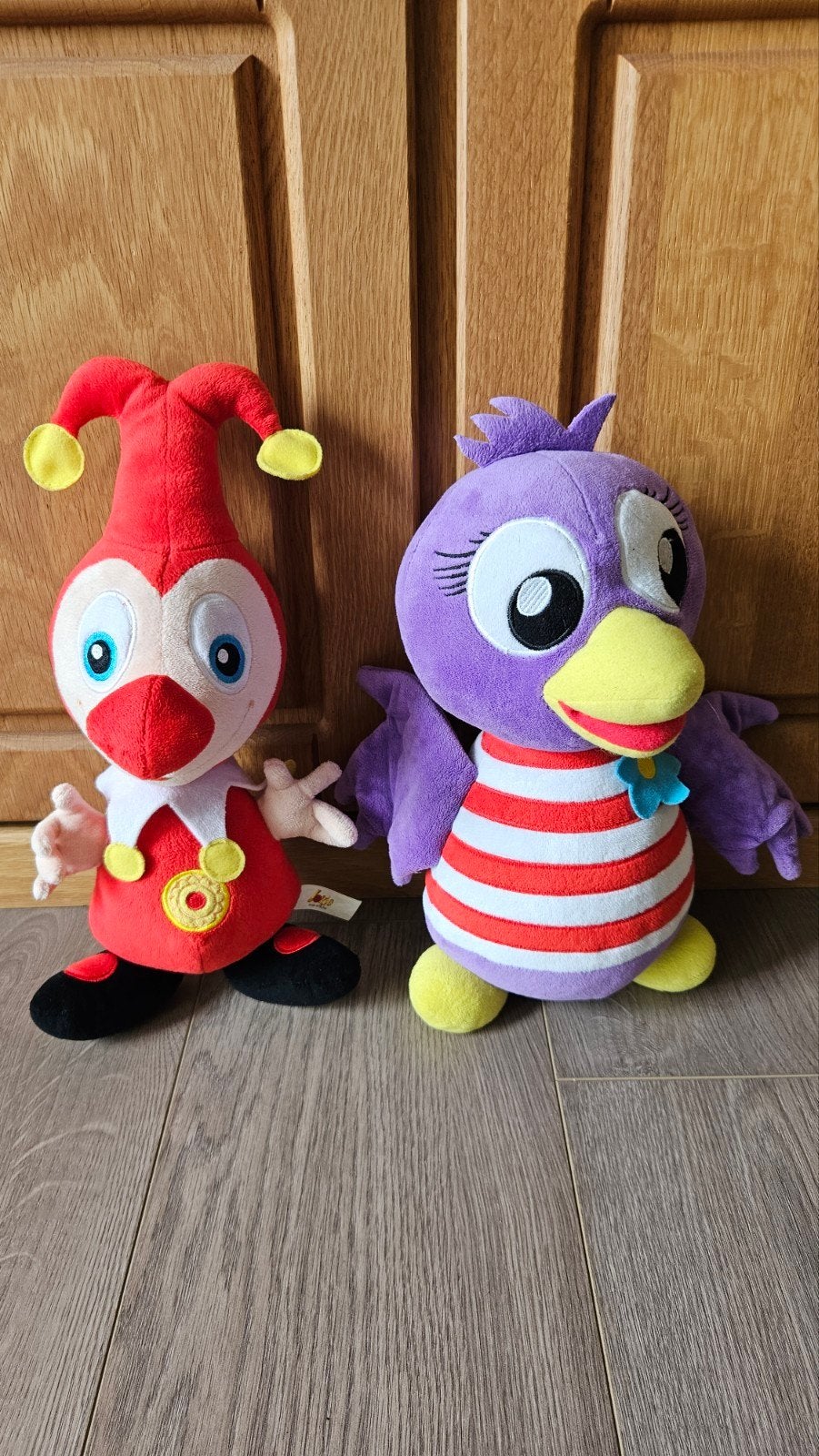 Jokie en Jet knuffel, Ophalen of Verzenden, Zo goed als nieuw, Overige typen