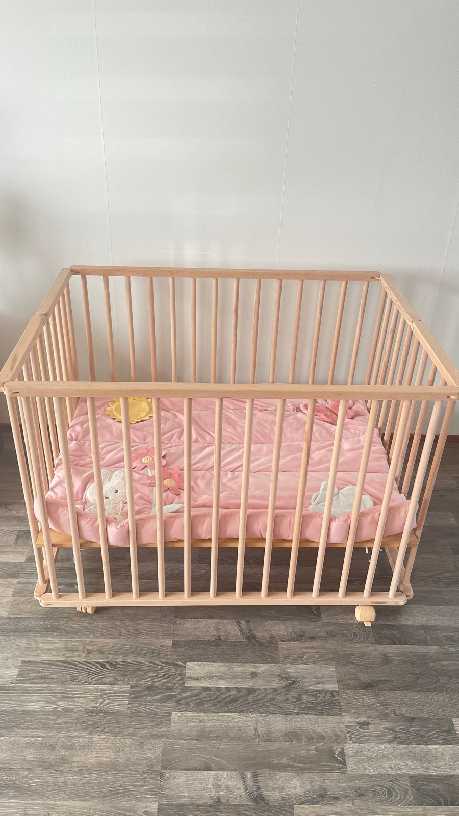 Inklapbare box Edin kleur neutraal, Kinderen en Baby's, Ophalen, Nieuw, Vierkant, Wieltjes