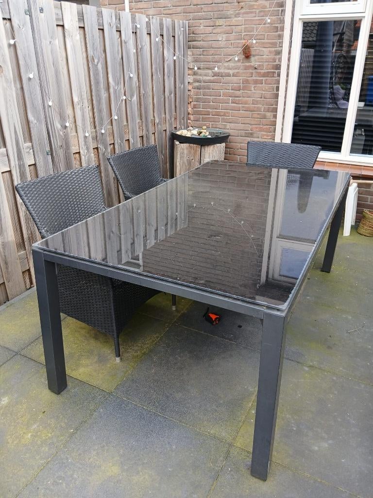 Tuin tafel, Ophalen, Gebruikt, Rechthoekig, Overige materialen