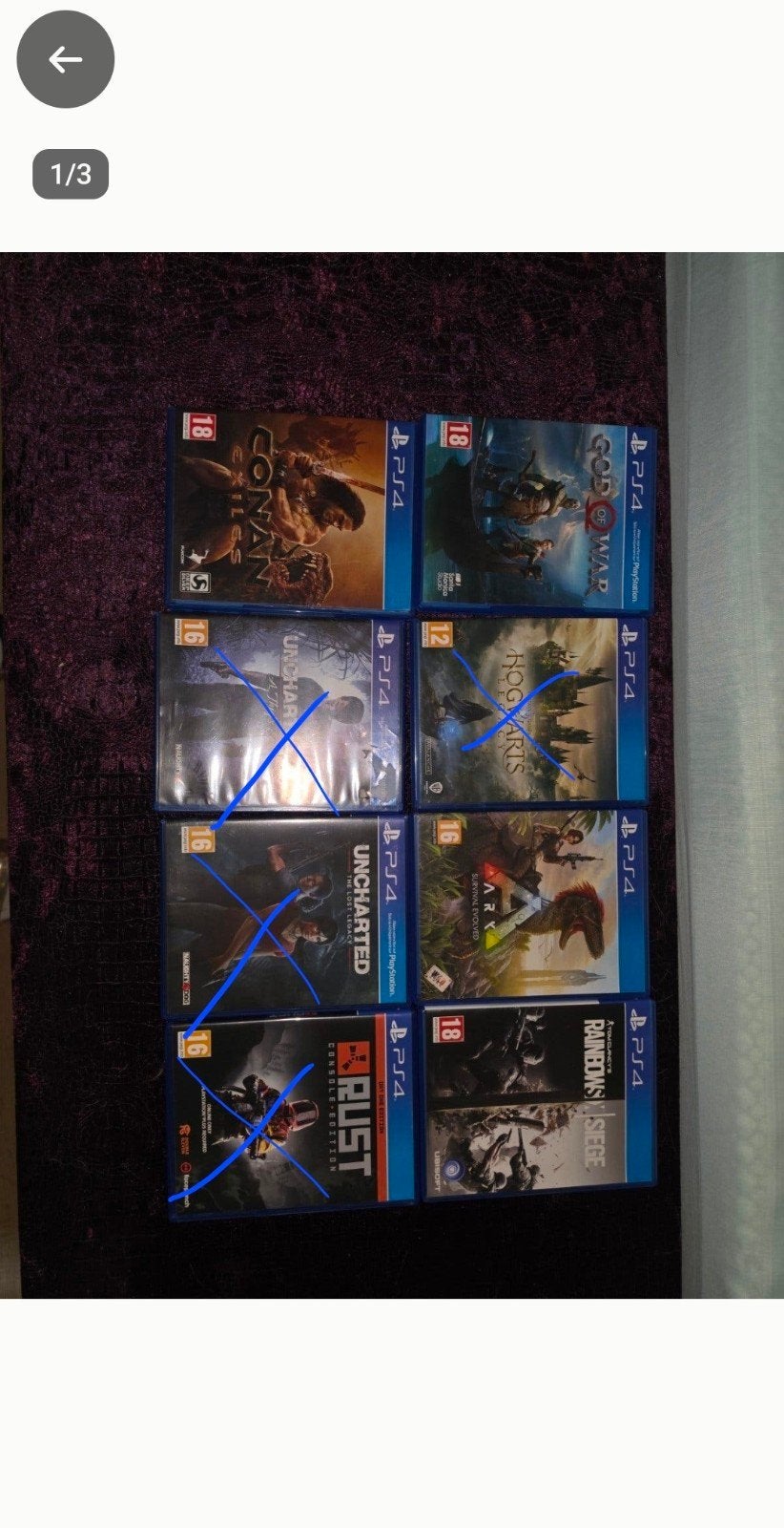 PS4 Games Bundel: God of War, Hogwarts Legacy, Uncharted enz, Spelcomputers en Games, Ophalen