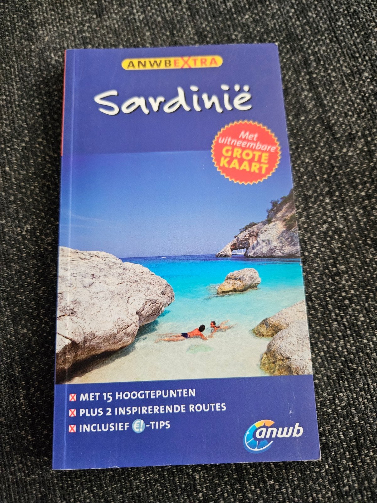 Sardinië, Boeken, Reisgidsen, Zo goed als nieuw, Reisgids of -boek, Europa, ANWB, Ophalen of Verzenden