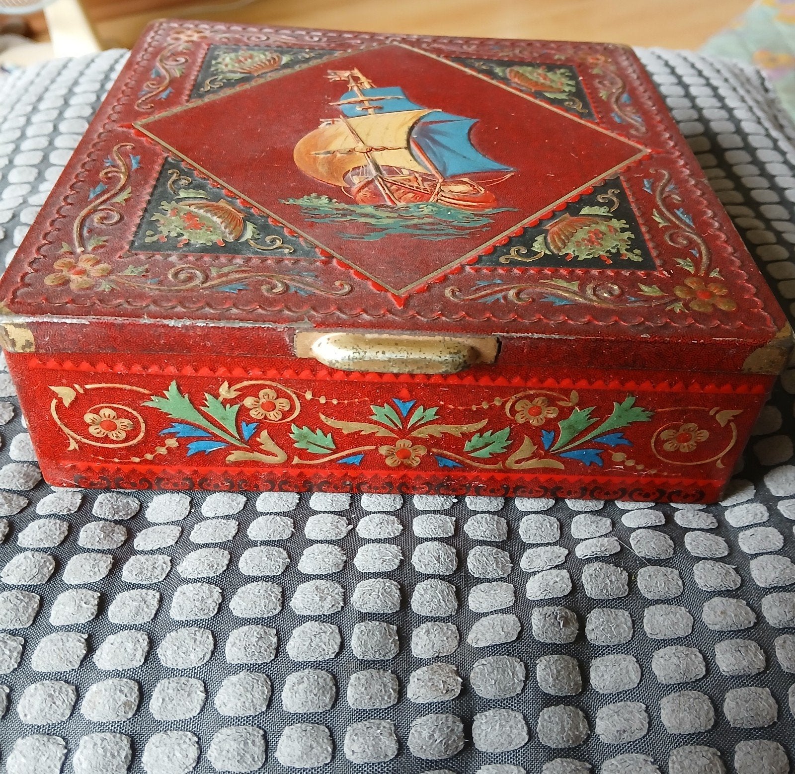 Oud blik Holland,  schip, Verzamelen, Ophalen of Verzenden, Gebruikt, Overige