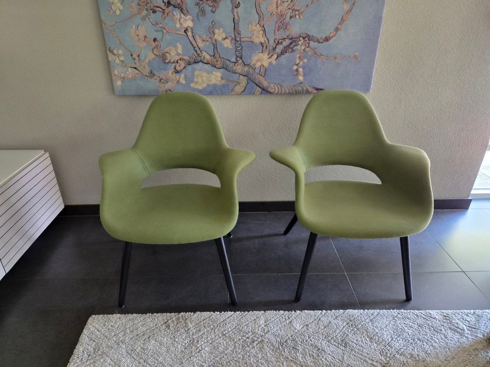 Originele Design stoelen van Vitra Organic Chair, Ophalen, Twee, Overige kleuren, Zo goed als nieuw