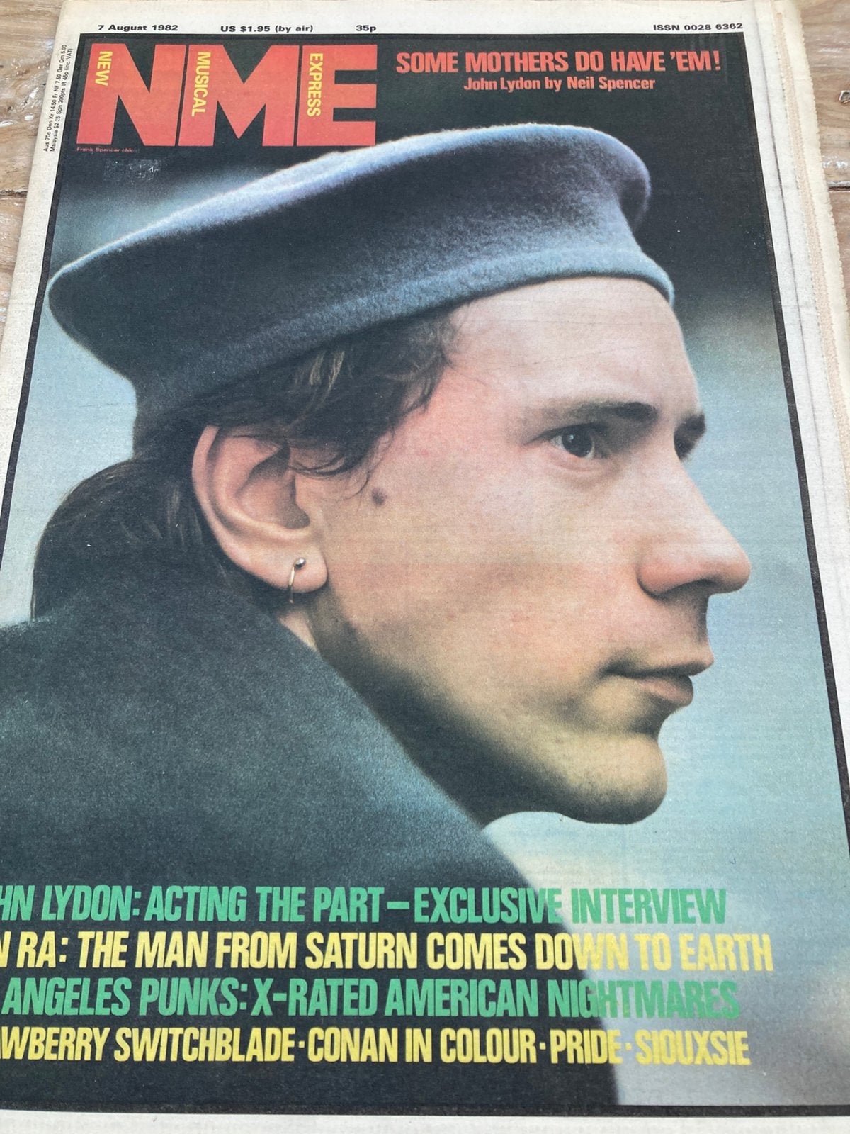NME 1982 PIL Larry Graham SADE (Pride) THE PLUGZ The Blaster, Ophalen of Verzenden, Gelezen, Muziek, Film of Tv