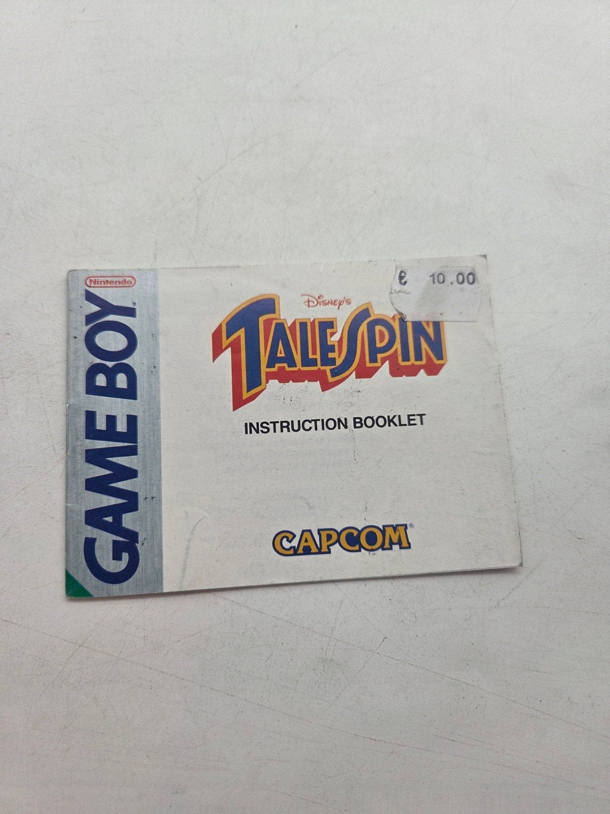 Disney's TaleSpin Game Boy Handleiding Capcom, Spelcomputers en Games, Gebruikt, 1 speler, Info@capcom.com, Ophalen of Verzenden