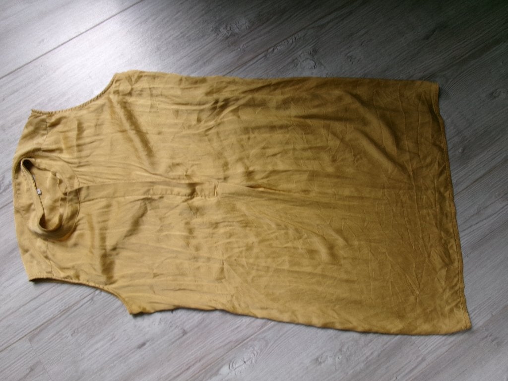 Femme du Sud   zijde, Geel, Maat 42/44 (L), Ophalen of Verzenden, Zo goed als nieuw