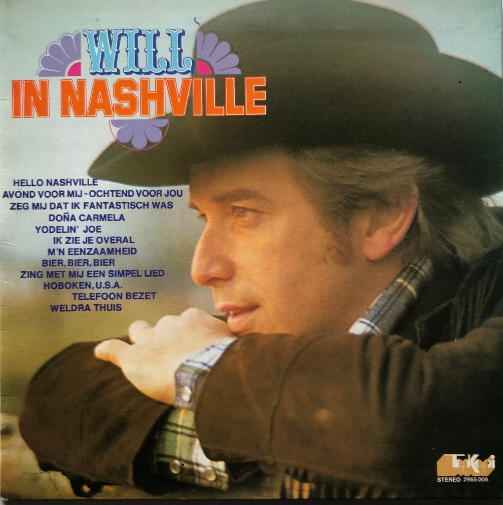 WILL TURA LP: WILL IN NASHVILLE, Ophalen of Verzenden, Zo goed als nieuw, 12 inch, Levenslied of Smartlap