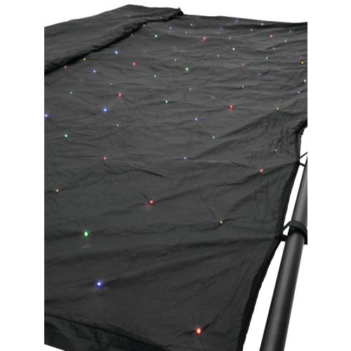 EUROLITE CRT-190 LED-Curtain 6x4m Gordijn, Geluidgestuurd, ., Nieuw, Ophalen of Verzenden