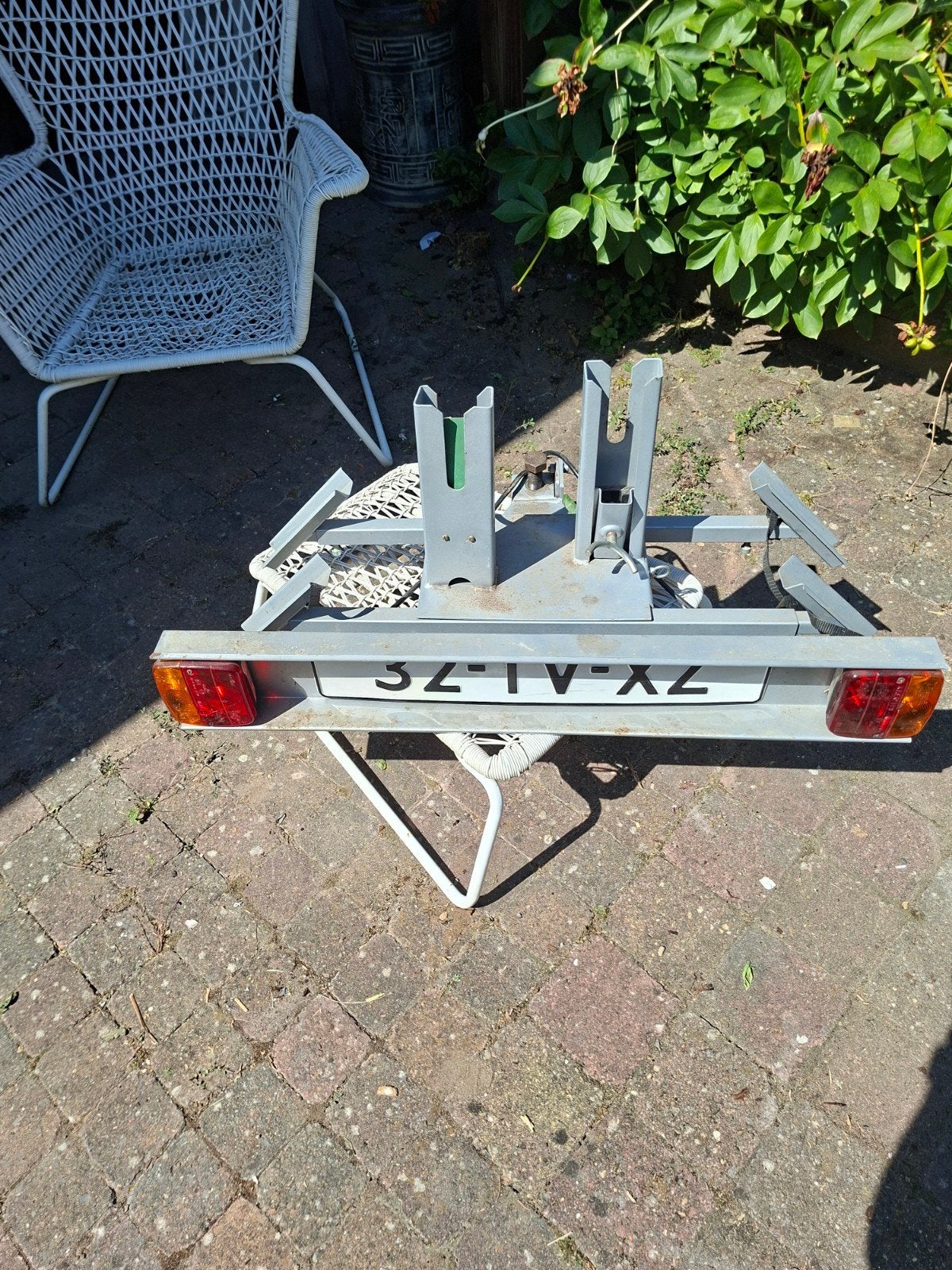 fietsdrager voor 2 fietsen., Ophalen, 2 fietsen, Gebruikt, Trekhaakdrager