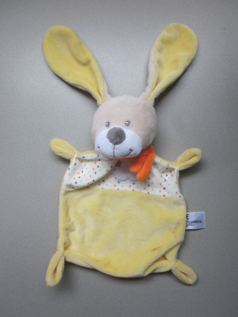 Nicotoy Simba Toys zacht geel pluche knuffeldoekje konijn, Kinderen en Baby's, Speelgoed | Knuffels en Pluche, Overige karakters