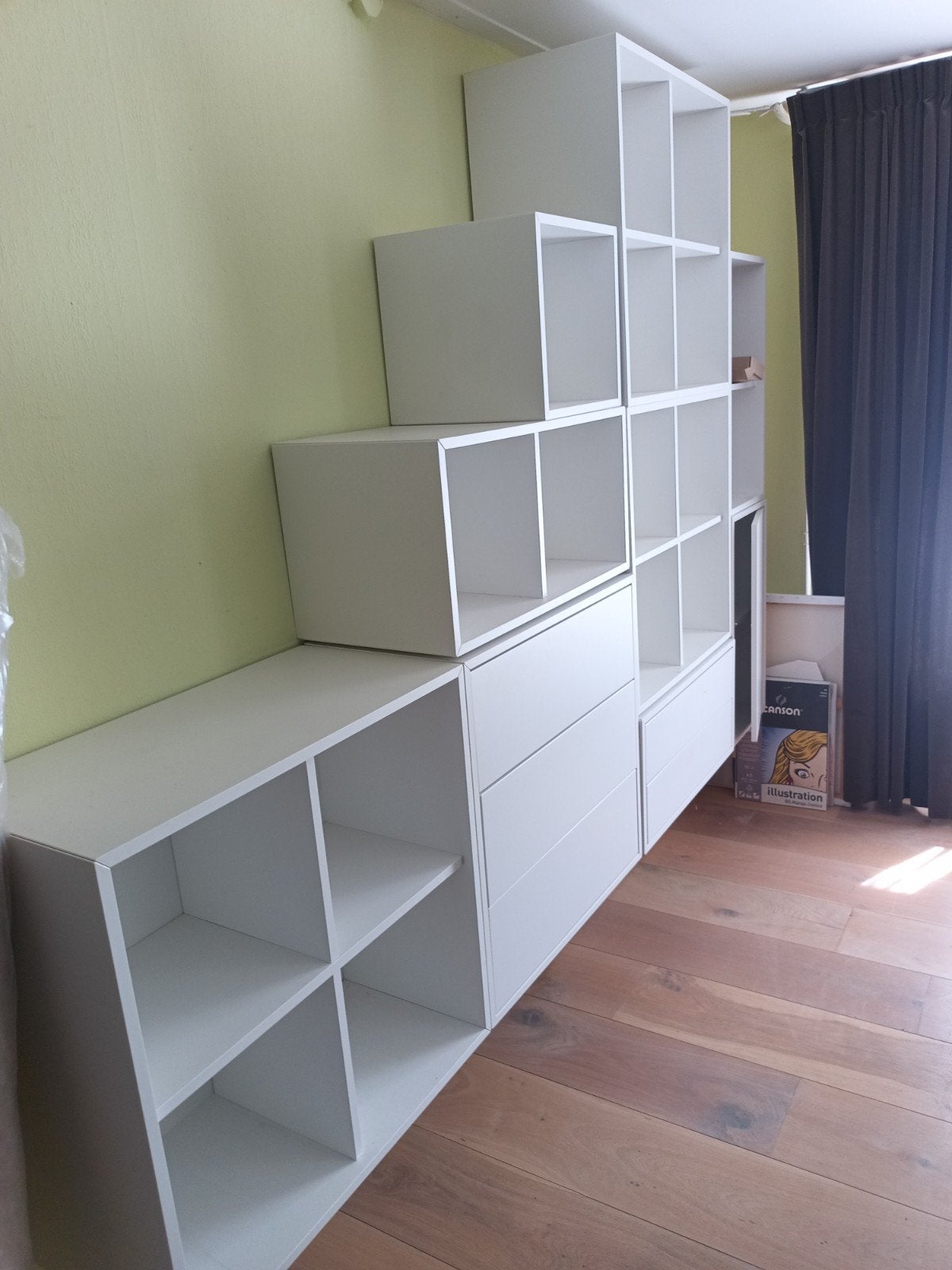 Witte Ikea EKET kasten, Ophalen of Verzenden