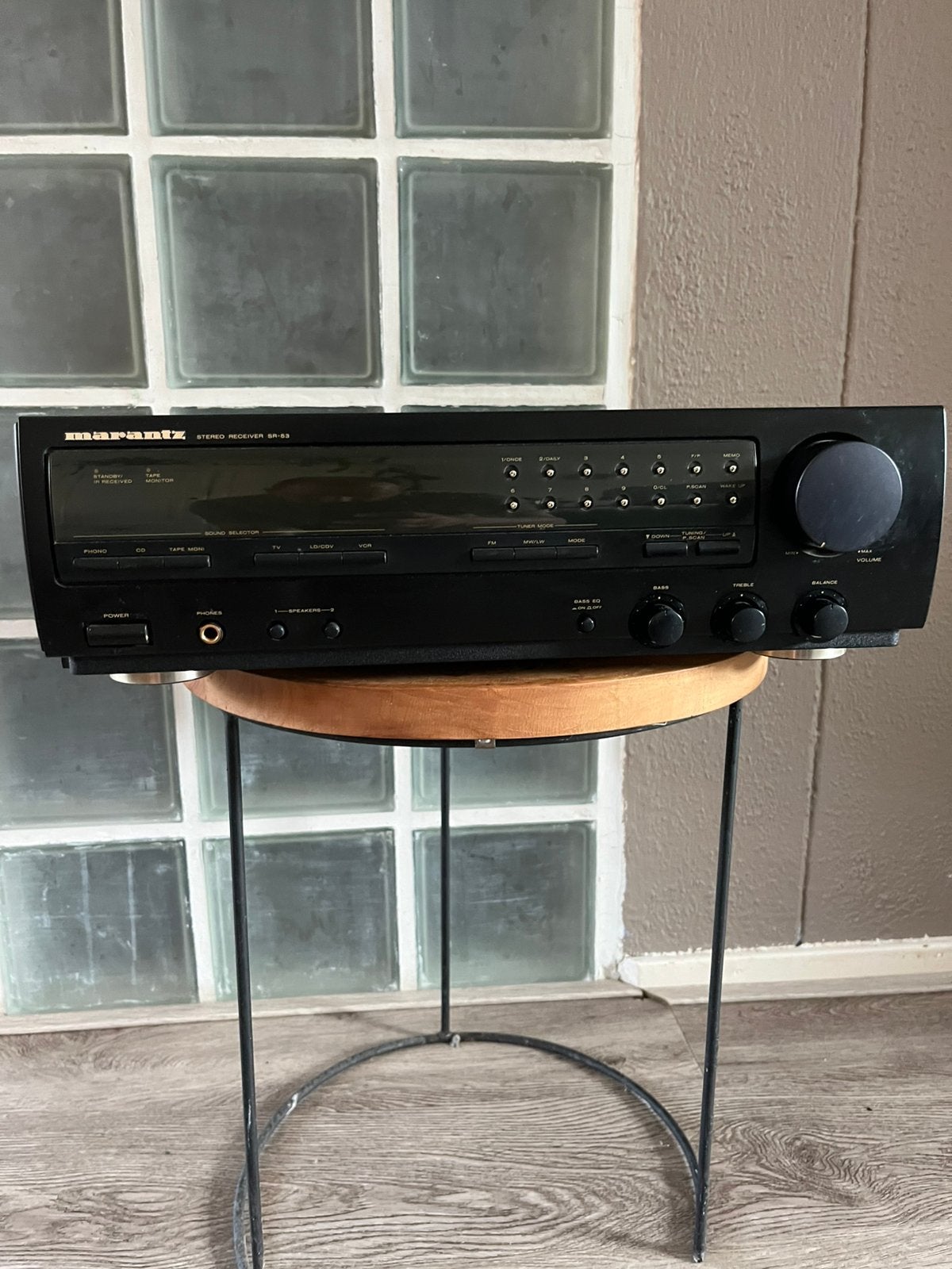 MARANTZ SR 53 Receiver, Audio, Tv en Foto, Versterkers en Receivers, Marantz, Ophalen of Verzenden, Zo goed als nieuw, Minder dan 60 watt