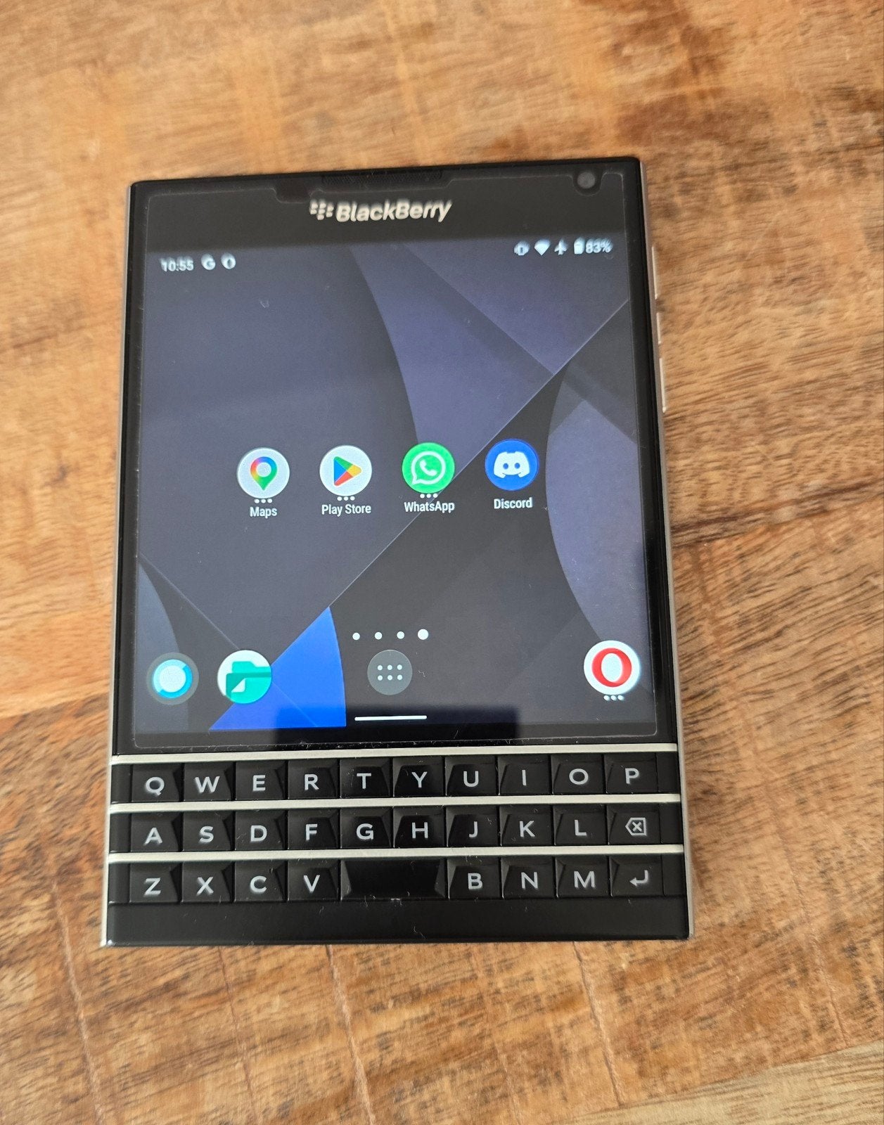 Unieke BlackBerry Passport met Android 11 & USB-C Mod, Gebruikt, Zwart, Touchscreen, Ophalen of Verzenden